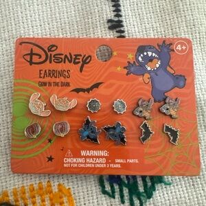 Disney Stitch Glow In The Dark Earrings – Lilo & Stitch Collectible